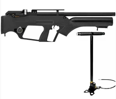 Пневматична гвинтівка PCP Hatsan BullMaster SemiAuto 4.5мм — напівавтоматична PCP з насосом у комплекті