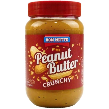 Арахісова паста Bon Nutts Peanut Butter Crunchy 340 г (3770015887350)