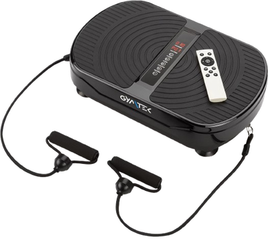 Вібраційна платформа Gymtek XP300 з пультом Чорна 202261 (5905884427149)