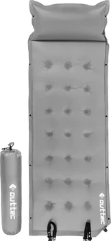 Килимок самонадувний Outtec Naps 193 x 68 x 3,5 см з подушкою Сірий (5907766662860)