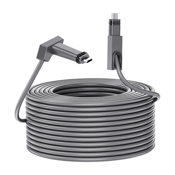 Дата кабель для Starlink Satellite Gen2 V2 (роз'єм SPX) Ethernet Cat5E 24AWG (15 метрів) Сірий