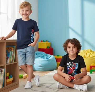 Футболка для мальчика (набор 2 шт) Disney Spider Man 110-116 (TS0049В076)