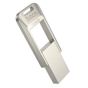 Флешка Hoco UD16 128GB USB 3.0 USB A Silver (6942007641630)