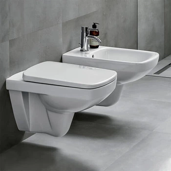 Унітаз підвісний Geberit Selnova Square 501.961.00.1 з сидінням Soft Close