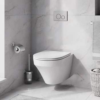 Унітаз підвісний Am.Pm Inspire C501700WH безобідковий FlashClean