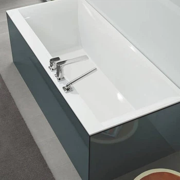 Ванна кварилова Villeroy&Boch Squaro Edge uBQ170SQE2DV-01 170х75 см з ніжками