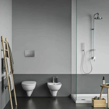 Клавіша змиву Geberit Delta20 square 115.137.21.1 хром