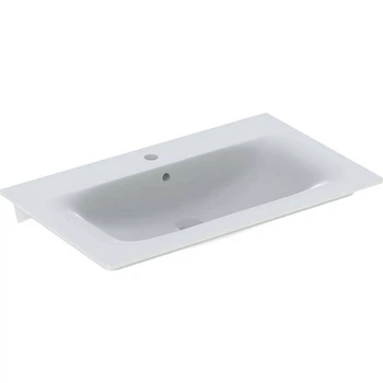 Раковина Geberit Selnova Square 500.995.00.1, 80 см, білий глянець