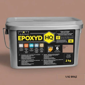 Заповнювач для швів WIM Epoxyd HQ 1/42 епоксидний двокомпонентний латунь 2кг