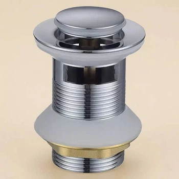 Донний клапан Devit 550549C без накладки, хром