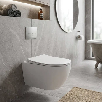 Унітаз підвісний Devit Do It 4010511 з кришкою soft-close, Vortex Flush, білий глянець