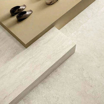 Керамограніт Italgraniti I Travertini TR02BA Travertino Bianco Cross Cut Sq. 60x120 см
