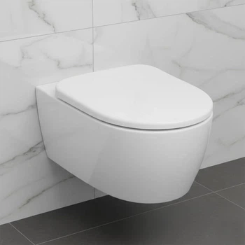 Унітаз підвісний Geberit Smyle Round 503.226.01.1 із кришкою Soft Close, QuickRelease