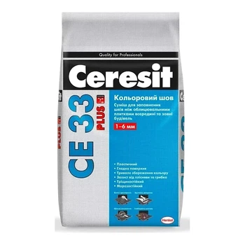Замазка для швів Ceresit CE33 181 небесно-синій 2 кг