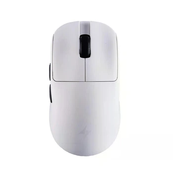 Геймерська акумуляторна бездротова (2,4G) миша ATK ZERO, PAW 3950 ultra, Nordic 54L15, 8K, White/Біла (ZW)