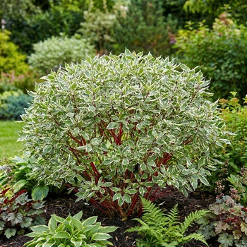 Саженцы Дерена белого Сибирика Вариегата (Cornus alba Sibirica Variegata) Р9
