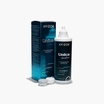 Раствор для контактных линз AVIZOR UNICA SENSITIVE 350 ml