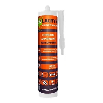 Герметик акриловий Lacrysil кольоровий венге 0 4 кг 400 г