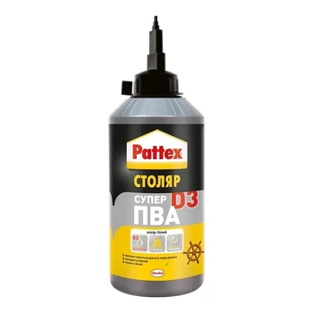 Клей Pattex Супер ПВА Д3 750 г 0.75 кг