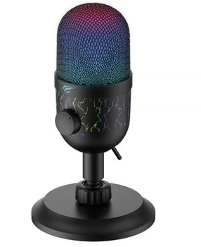 Микрофон HV-GK52, Black, 3.5 мм, RGB подсветка Havit (2000003491490)