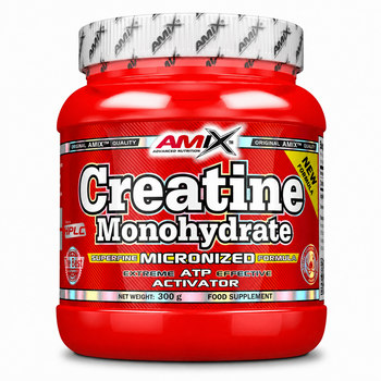 Креатин Amix Creatine Monohydrate 300 г, чистый моногидрат креатина в порошке без вкуса