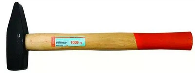 Молоток слюсарний Sturm 1010-04-HM000, 1000 г, дерев'яне руків'я, квадратний бойок