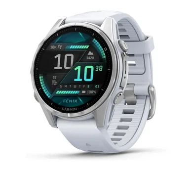 Смартгодинник Garmin Fenix 8 43мм GPS Білий