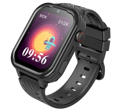 Смартгодинник Garett Kids Essa 48мм LTE Чорний