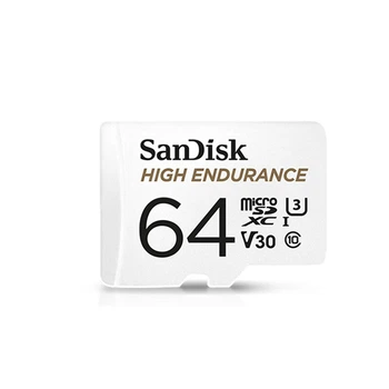 Карта памяти SanDisk High Endurance microSDXC 64GB UHS-I U3 V30 (SDSQQNR-064G-GN6IA)