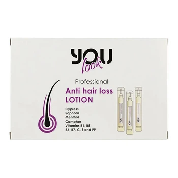 Ампули You look Professional проти випадіння волосся та для стимуляції росту, 10*10 мл Anti hair loss LOTION