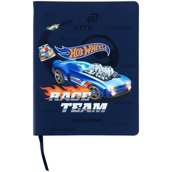 Школьный дневник KITE, Hot Wheels, мягкая обложка, (HW26-283)