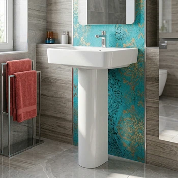 П'єдестал для раковини Cersanit Deco білий