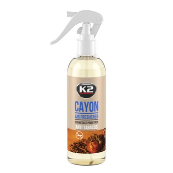 Освіжувач повітря салона K2 CAYON ANTI TABACCO антитютюн 250 мл (3078760)
