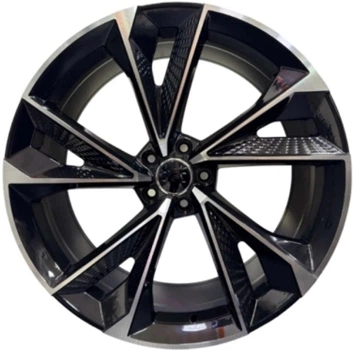 Replica CT1601 BMF Citroen R20 W9 PCD5x112 ET25 DIA66.6 Black Full Machined