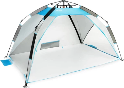 Namiot plazowy Outtec Easy Open Blekitny (5907766665007)