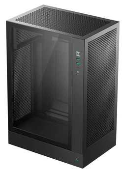 Корпус Deepcool CH170 PLUS чорний без БЖ Mini-ITX/Micro-ATX 290x195×424,5мм/476х263х361мм
