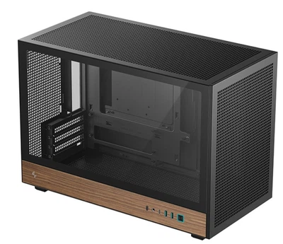 Корпус Deepcool CH260 WOOD чорний Без БЖ Mini-ITX/Micro-ATX/Micro-ATX(Rear Connector),1x3.5'/1х2.5'