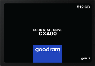 SSD 2,5 512GB Goodram CX400 Phison 3D TLC 550/500Mb/s
