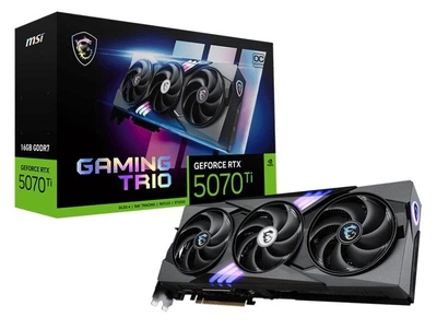 Відеокарта MSI GeForce RTX5070 Ti GAMING TRIO 16G OC (V531-240R)