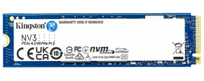 SSD M.2 NVMe 4TB Kingston NV3 SM2268XT 3D TLC 6000/5000MB/s