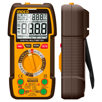 Мультиметр цифровой 1000V 6000од. INGCO INDUSTRIAL