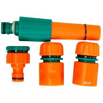 Зрошувач прямий FLO з набором з'єднань 1/2" 3/4" ABS-пластик 4 шт. FLO (89204)