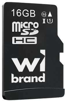 Карта пам'яті Wibrand microSDHC 16GB UHS-I U1 V6 (WICDHU1/16GB)