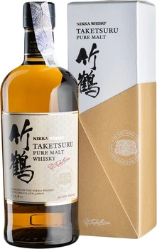 Виски Nikka Taketsuru Pure Malt 0.7 л 43% в подарочной коробке (3700597351703N)