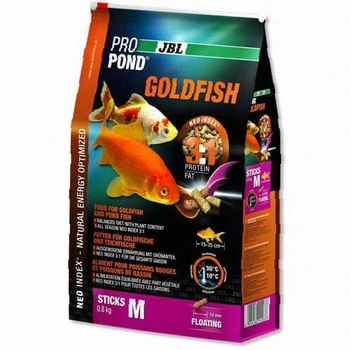 Корм в форме палочек JBL ProPond Goldfish M для средних и больших золотых рыбок, 800 г