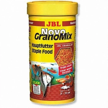 Основной корм JBL NovoGranoMix для средних и больших аквариумных рыб, 1 л