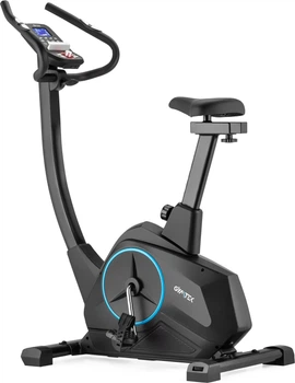 Rower treningowy Gymtek XB4000 elektromagnetyczny Czarno-niebieski (5907766662310)