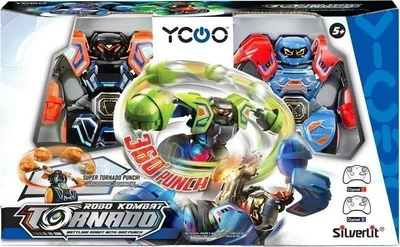 Zestaw robotów zdalnie sterowanych Silverlit Kombat Tornado SI86885 (4891813868859)