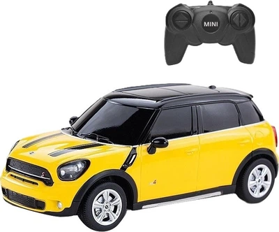 Samochód zdalnie sterowany Rastar Mini Cooper S Countryman 1:24 Żółty 71700 (6930751308312)