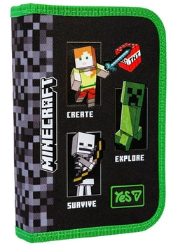 Пенал шкільний YES 533733 Minecraft Reality
